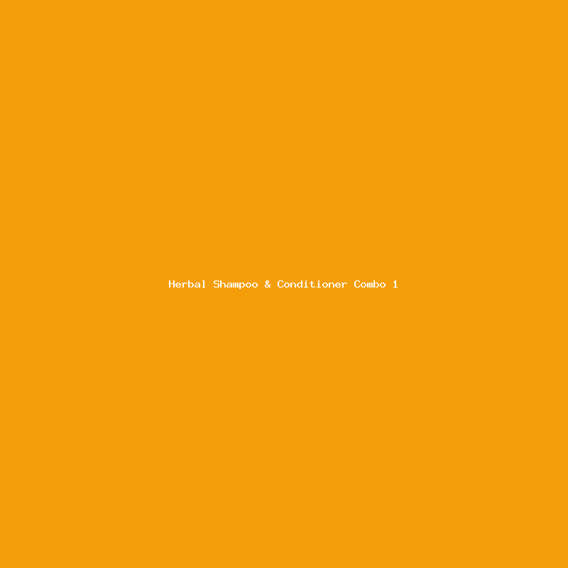 Herbal Shampoo & Conditioner Combo